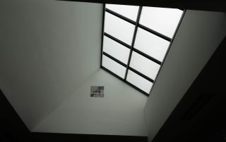 skylight in a residential home with natural light