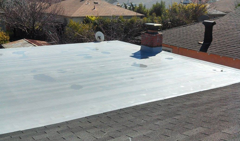 should your flat roof be sloped?