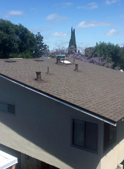 a professional roof repair done by Campbell Roofing in San Jose CA